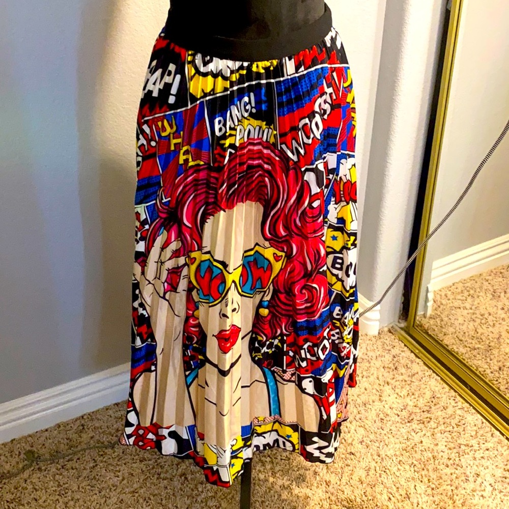 Super fun pop art skirt